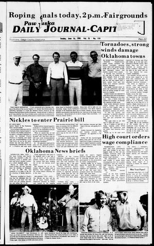 Pawhuska Daily Journal-Capital (Pawhuska, Okla.), Vol. 75, No. 119, Ed. 1 Sunday, June 16, 1985