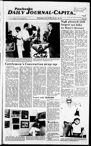 Pawhuska Daily Journal-Capital (Pawhuska, Okla.), Vol. 75, No. 121, Ed. 1 Wednesday, June 19, 1985