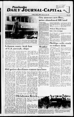 Pawhuska Daily Journal-Capital (Pawhuska, Okla.), Vol. 75, No. 132, Ed. 1 Friday, July 5, 1985