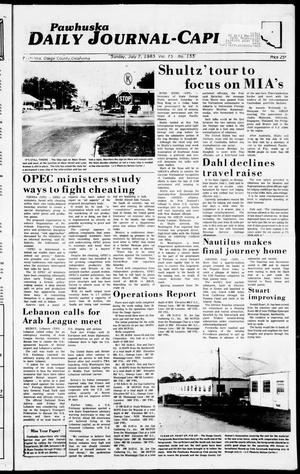 Pawhuska Daily Journal-Capital (Pawhuska, Okla.), Vol. 75, No. 133, Ed. 1 Sunday, July 7, 1985