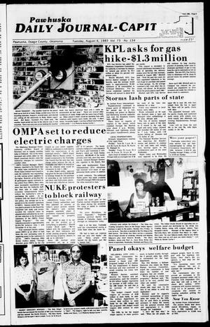 Pawhuska Daily Journal-Capital (Pawhuska, Okla.), Vol. 75, No. 154, Ed. 1 Tuesday, August 6, 1985