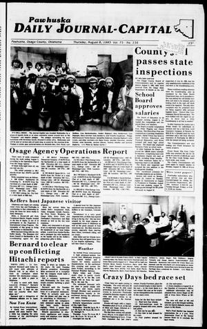 Pawhuska Daily Journal-Capital (Pawhuska, Okla.), Vol. 75, No. 156, Ed. 1 Thursday, August 8, 1985