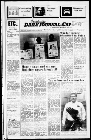Pawhuska Daily Journal-Capital (Pawhuska, Okla.), Vol. 75, No. 233, Ed. 1 Sunday, November 24, 1985
