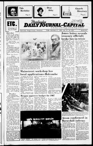 Pawhuska Daily Journal-Capital (Pawhuska, Okla.), Vol. 75, No. 255, Ed. 1 Friday, December 27, 1985