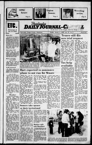 Pawhuska Daily Journal-Capital (Pawhuska, Okla.), Vol. 76, No. 3, Ed. 1 Sunday, January 5, 1986