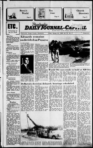 Pawhuska Daily Journal-Capital (Pawhuska, Okla.), Vol. 76, No. 17, Ed. 1 Friday, January 24, 1986
