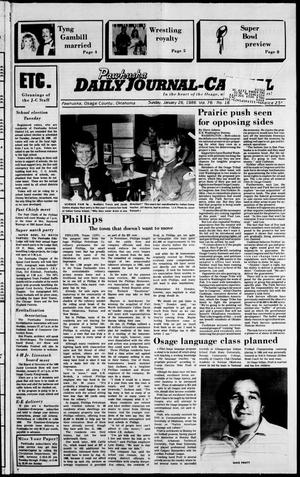 Pawhuska Daily Journal-Capital (Pawhuska, Okla.), Vol. 76, No. 18, Ed. 1 Sunday, January 26, 1986
