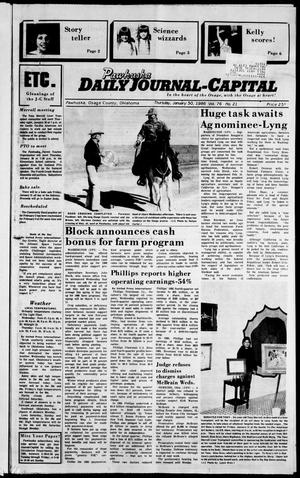 Pawhuska Daily Journal-Capital (Pawhuska, Okla.), Vol. 76, No. 21, Ed. 1 Thursday, January 30, 1986