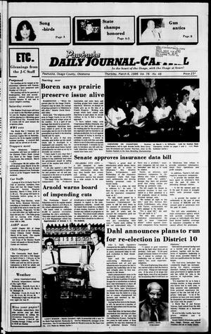 Pawhuska Daily Journal-Capital (Pawhuska, Okla.), Vol. 76, No. 46, Ed. 1 Thursday, March 6, 1986