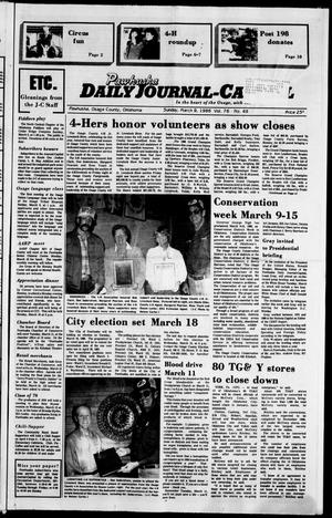 Pawhuska Daily Journal-Capital (Pawhuska, Okla.), Vol. 76, No. 48, Ed. 1 Sunday, March 9, 1986