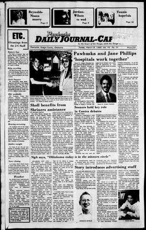Pawhuska Daily Journal-Capital (Pawhuska, Okla.), Vol. 76, No. 53, Ed. 1 Sunday, March 16, 1986