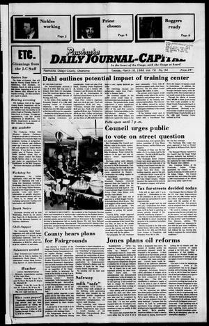 Pawhuska Daily Journal-Capital (Pawhuska, Okla.), Vol. 76, No. 54, Ed. 1 Tuesday, March 18, 1986