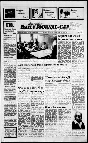 Pawhuska Daily Journal-Capital (Pawhuska, Okla.), Vol. 76, No. 63, Ed. 1 Sunday, March 30, 1986
