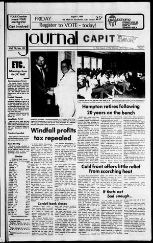Journal Capital (Pawhuska, Okla.), Vol. 76, No. 152, Ed. 1 Friday, August 1, 1986