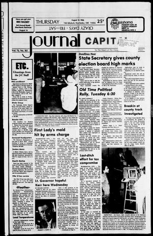Journal Capital (Pawhuska, Okla.), Vol. 76, No. 161, Ed. 1 Thursday, August 14, 1986