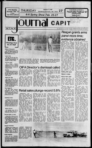 Journal Capital (Pawhuska, Okla.), Vol. 77, No. 30, Ed. 1 Thursday, February 12, 1987