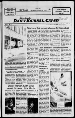 Pawhuska Daily Journal-Capital (Pawhuska, Okla.), Vol. 77, No. 72, Ed. 1 Sunday, April 12, 1987