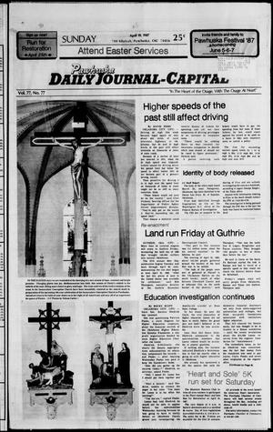 Pawhuska Daily Journal-Capital (Pawhuska, Okla.), Vol. 77, No. 77, Ed. 1 Sunday, April 19, 1987