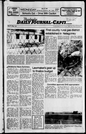 Pawhuska Daily Journal-Capital (Pawhuska, Okla.), Vol. 77, No. 104, Ed. 1 Wednesday, May 27, 1987