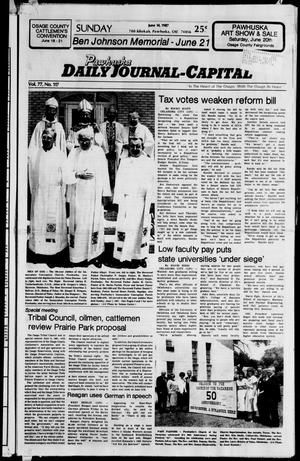 Pawhuska Daily Journal-Capital (Pawhuska, Okla.), Vol. 77, No. 117, Ed. 1 Sunday, June 14, 1987