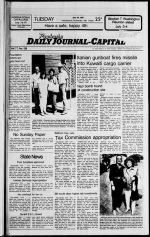 Pawhuska Daily Journal-Capital (Pawhuska, Okla.), Vol. 77, No. 128, Ed. 1 Tuesday, June 30, 1987