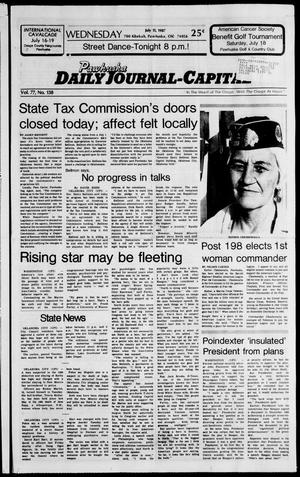 Pawhuska Daily Journal-Capital (Pawhuska, Okla.), Vol. 77, No. 138, Ed. 1 Wednesday, July 15, 1987