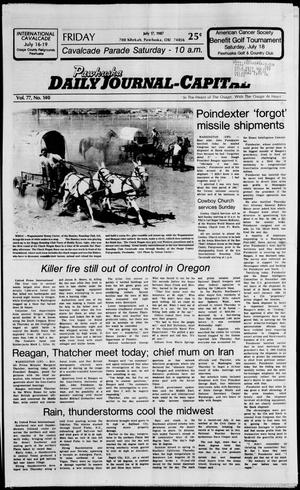 Pawhuska Daily Journal-Capital (Pawhuska, Okla.), Vol. 77, No. 140, Ed. 1 Friday, July 17, 1987