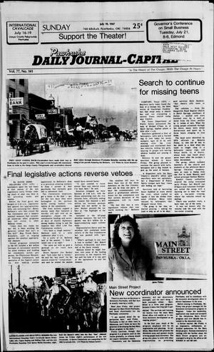 Pawhuska Daily Journal-Capital (Pawhuska, Okla.), Vol. 77, No. 141, Ed. 1 Sunday, July 19, 1987