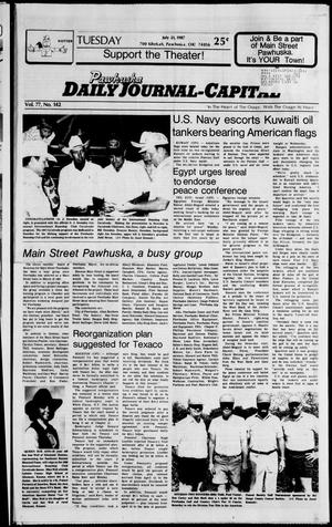 Pawhuska Daily Journal-Capital (Pawhuska, Okla.), Vol. 77, No. 142, Ed. 1 Tuesday, July 21, 1987