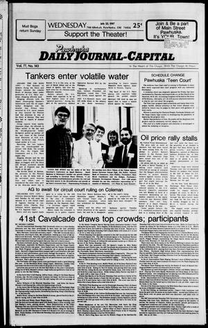 Pawhuska Daily Journal-Capital (Pawhuska, Okla.), Vol. 77, No. 143, Ed. 1 Wednesday, July 22, 1987