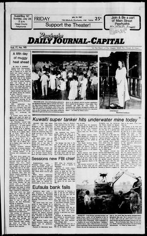 Pawhuska Daily Journal-Capital (Pawhuska, Okla.), Vol. 77, No. 145, Ed. 1 Friday, July 24, 1987