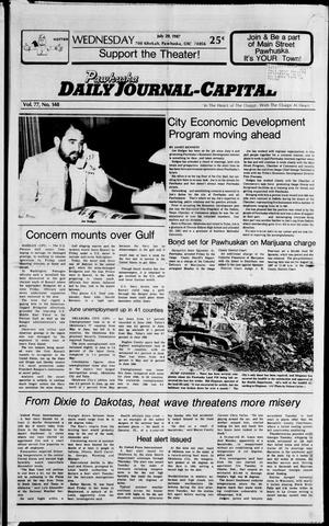 Pawhuska Daily Journal-Capital (Pawhuska, Okla.), Vol. 77, No. 148, Ed. 1 Wednesday, July 29, 1987