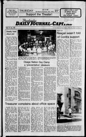 Pawhuska Daily Journal-Capital (Pawhuska, Okla.), Vol. 77, No. 149, Ed. 1 Thursday, July 30, 1987