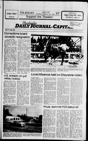 Pawhuska Daily Journal-Capital (Pawhuska, Okla.), Vol. 77, No. 154, Ed. 1 Thursday, August 6, 1987
