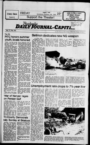 Pawhuska Daily Journal-Capital (Pawhuska, Okla.), Vol. 77, No. 155, Ed. 1 Friday, August 7, 1987