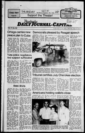 Pawhuska Daily Journal-Capital (Pawhuska, Okla.), Vol. 77, No. 159, Ed. 1 Thursday, August 13, 1987