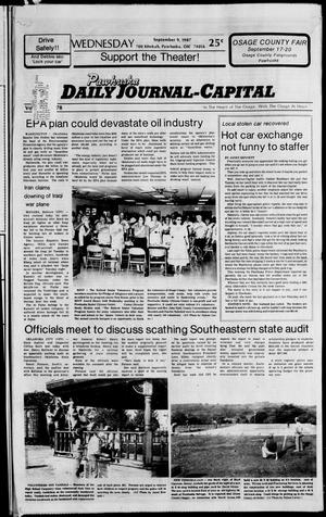 Pawhuska Daily Journal-Capital (Pawhuska, Okla.), Vol. 77, No. 178, Ed. 1 Wednesday, September 9, 1987