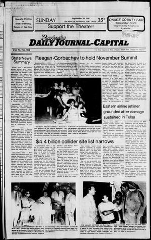 Pawhuska Daily Journal-Capital (Pawhuska, Okla.), Vol. 77, No. 186, Ed. 1 Sunday, September 20, 1987