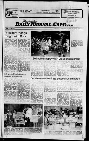 Pawhuska Daily Journal-Capital (Pawhuska, Okla.), Vol. 77, No. 197, Ed. 1 Tuesday, October 6, 1987