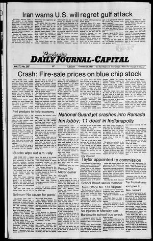 Pawhuska Daily Journal-Capital (Pawhuska, Okla.), Vol. 77, No. 207, Ed. 1 Tuesday, October 20, 1987