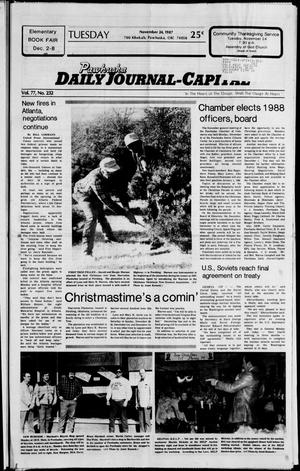 Pawhuska Daily Journal-Capital (Pawhuska, Okla.), Vol. 77, No. 232, Ed. 1 Tuesday, November 24, 1987