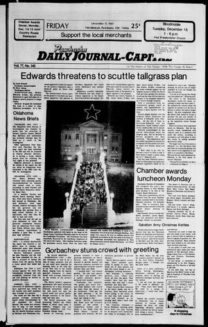 Pawhuska Daily Journal-Capital (Pawhuska, Okla.), Vol. 77, No. 245, Ed. 1 Friday, December 11, 1987