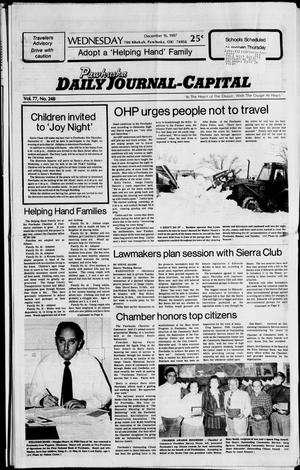 Pawhuska Daily Journal-Capital (Pawhuska, Okla.), Vol. 77, No. 248, Ed. 1 Wednesday, December 16, 1987