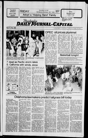 Pawhuska Daily Journal-Capital (Pawhuska, Okla.), Vol. 77, No. 250, Ed. 1 Friday, December 18, 1987