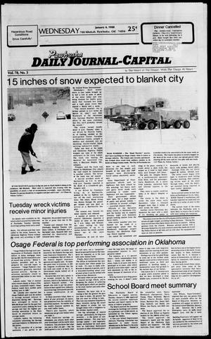 Pawhuska Daily Journal-Capital (Pawhuska, Okla.), Vol. 78, No. 3, Ed. 1 Wednesday, January 6, 1988