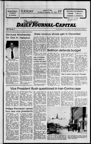 Pawhuska Daily Journal-Capital (Pawhuska, Okla.), Vol. 78, No. 7, Ed. 1 Tuesday, January 12, 1988