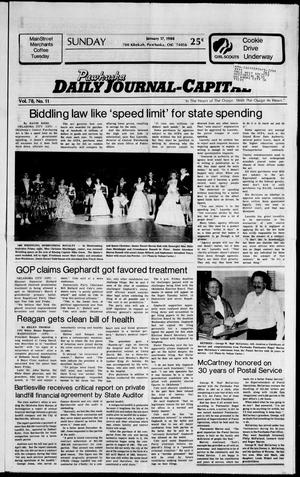 Pawhuska Daily Journal-Capital (Pawhuska, Okla.), Vol. 78, No. 11, Ed. 1 Sunday, January 17, 1988