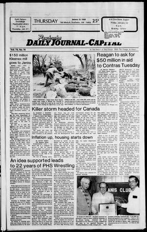 Pawhuska Daily Journal-Capital (Pawhuska, Okla.), Vol. 78, No. 14, Ed. 1 Thursday, January 21, 1988