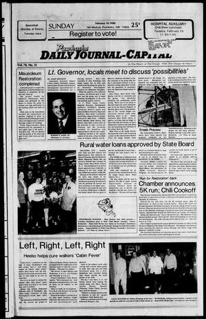 Pawhuska Daily Journal-Capital (Pawhuska, Okla.), Vol. 78, No. 31, Ed. 1 Sunday, February 14, 1988