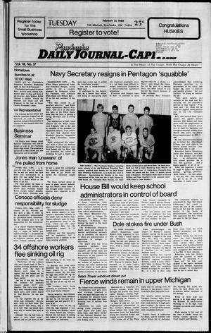 Pawhuska Daily Journal-Capital (Pawhuska, Okla.), Vol. 78, No. 37, Ed. 1 Tuesday, February 23, 1988